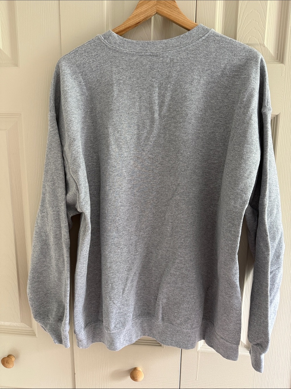 Junk Food Clothing Gray Buffalo Bills Pullover with Red & Blue Logo - Picture 4 of 4